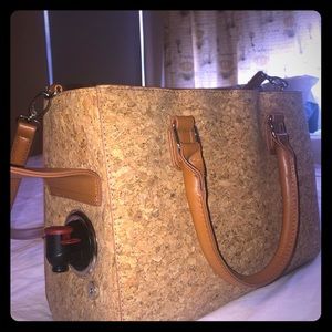 Wine Carrier, Insulated cork tote!
